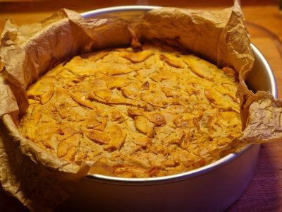 Unsichtbarer Apfelkuchen - Invisible Apple Cake